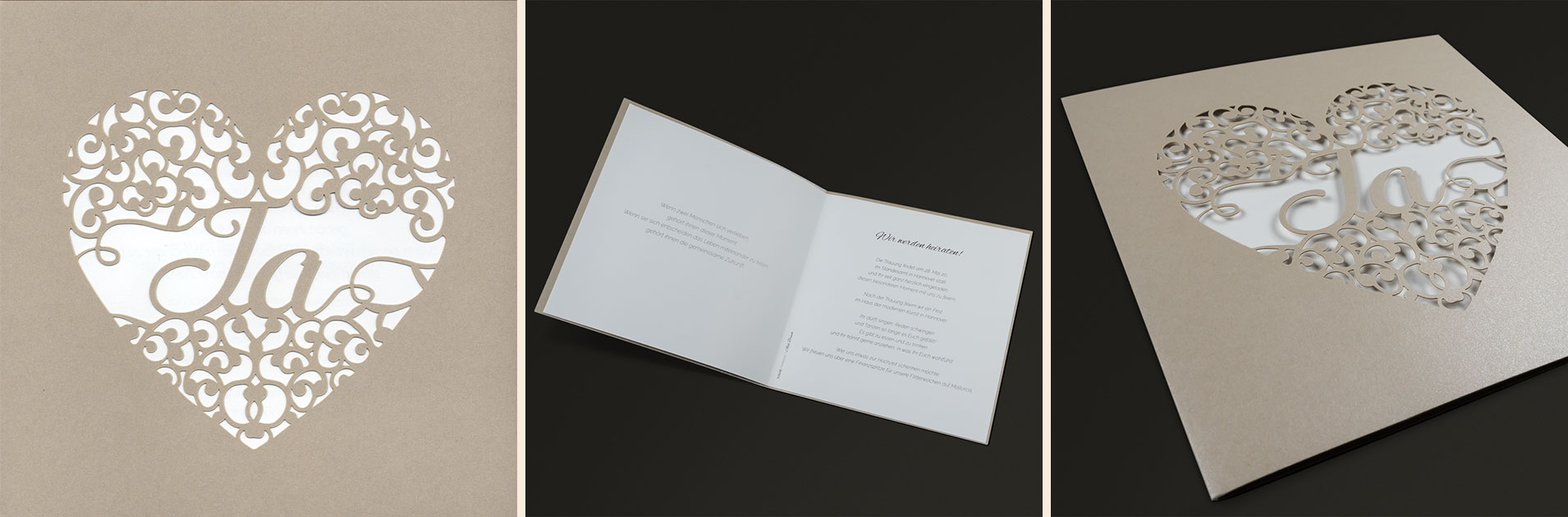 Hochzeitseinladungen Schmuckbild