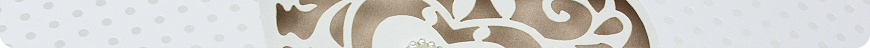 Hochzeitseinladungen – Weiß - Lasercut - Schmuckbild unten